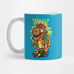 Dhinoz come to city Mug